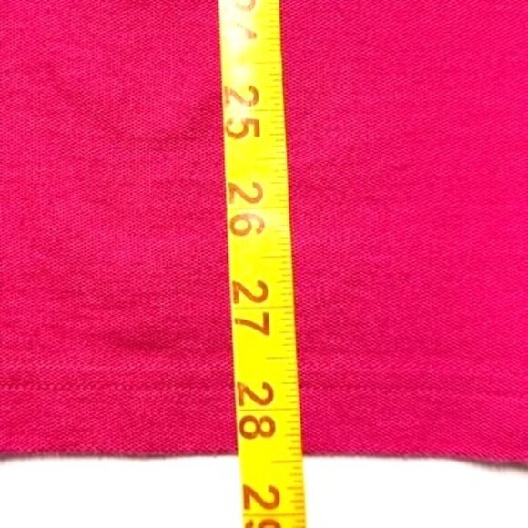 U.S. Polo Assn. Mens Pink Performance Pique Polo Shirt Size M Cotton Blend - Picture 6 of 8